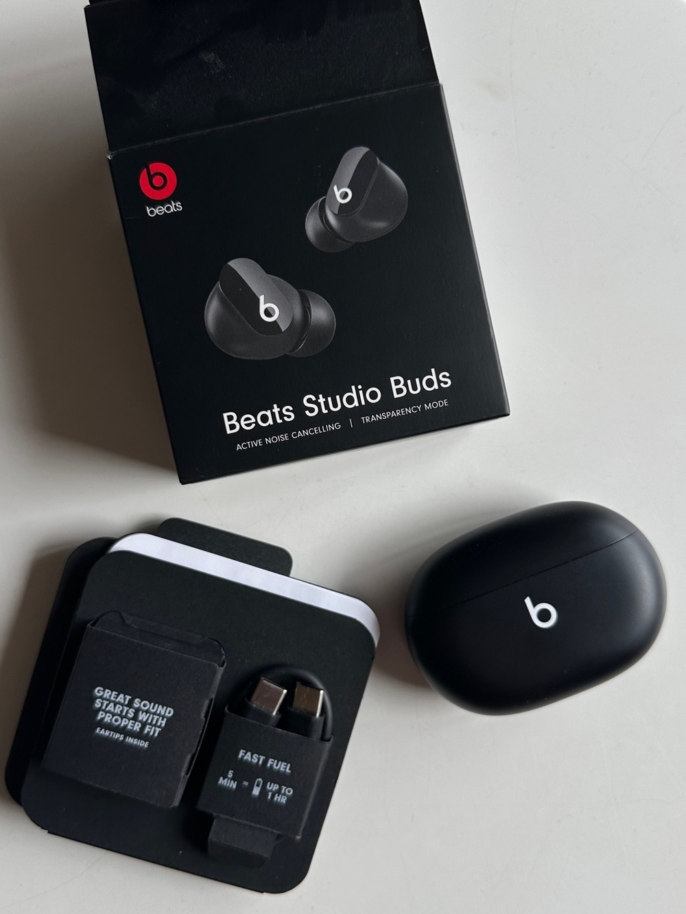 Apple Beats Studio Buds True Wireless Earbuds in Black